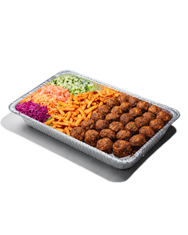 Falafel Platter Tray